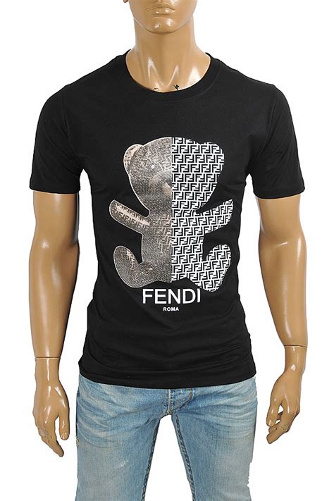 fendi teddy bear t shirt